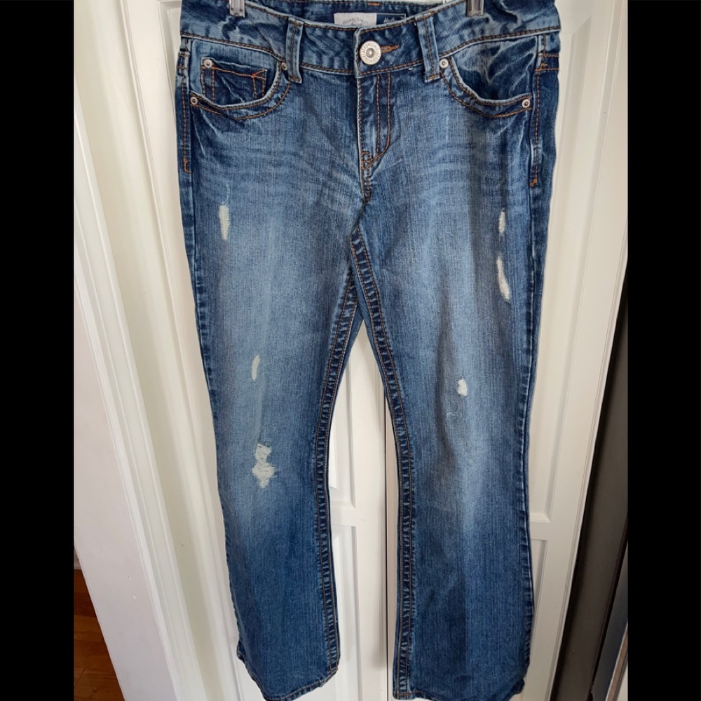 NWT Aeropostale Hailey Skinny Flare 7/8L